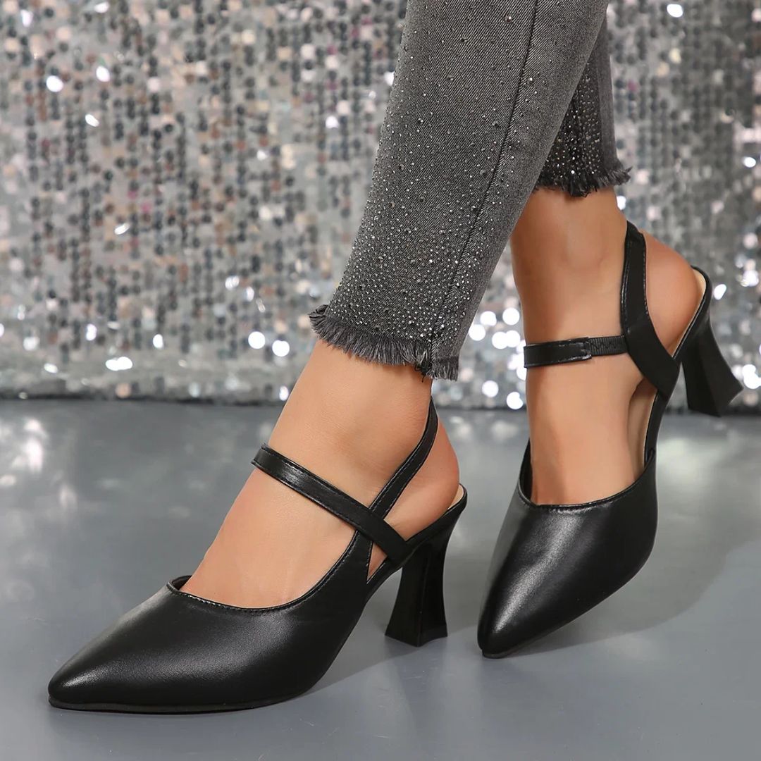 Scarpin Ortopédico - Diga adeus à dor nos pés sem abrir mão da elegância! 👠 Só hoje de R$99.90 por R$67.90 com Frete Grátis!
