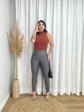 Calça Lipo 1 Zíper - Modeladora Power Original - LEIA A DESCRIÇÃO!