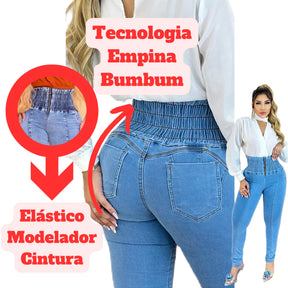 50% OFF - Calças Jeans Ultra Modeladoras PitBull 2025